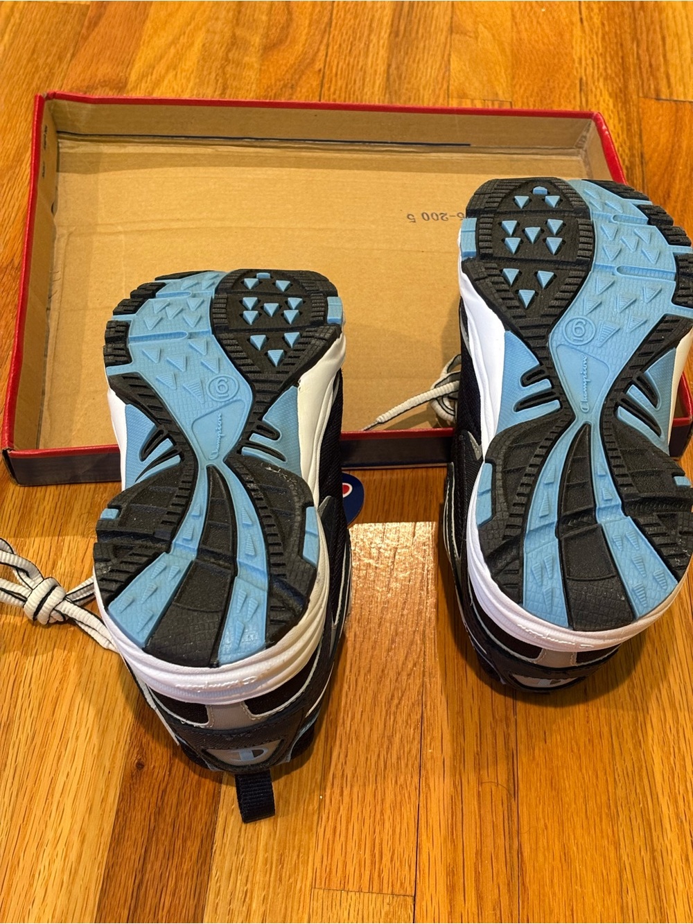 Champion Navy, Light Blue & Gray Women's Athletic Sneakers - Picture 7 of 8